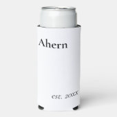 Est. Newlyweds スリム缶クーラー (Seltzer正面)