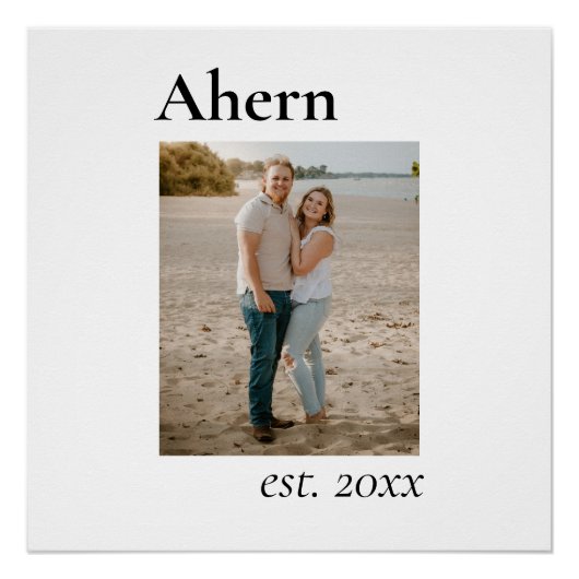 Est. Newlyweds ポスター (正面)