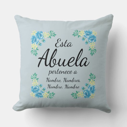 Esta Abuela pertenece a ADD Names – 祖母 クッション (正面)