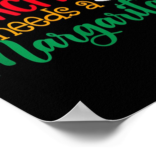 Esta MamacitaはマルガリータのメキシコのママCincoが必要 ポスター (角)