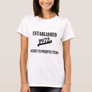 Established 1972 tシャツ