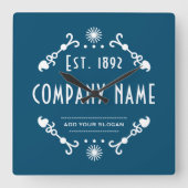 Established Business Name, Decorative スクエア壁時計 (正面)