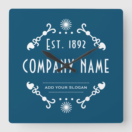 Established Business Name, Decorative スクエア壁時計 (正面)