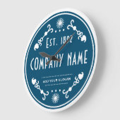 Established Business Name, Decorative ラージ壁時計 (傾斜)