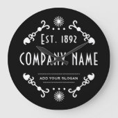 Established Business Name, Decorative ラージ壁時計 (正面)