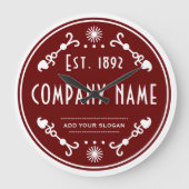 Established Business Name, Decorative ラージ壁時計 (正面)