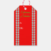 EstacioneのSaludosエティケタスデレガロ ギフトタグ (裏面)