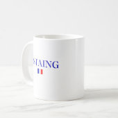 ESTAINGフランス コーヒーマグカップ (正面左)