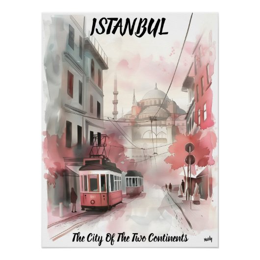 Estambul: Ciudad de los Dos Continentes ポスター (正面)