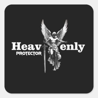 Estampa Anjo - Heavenly Protector - Adesivo スクエアシール
