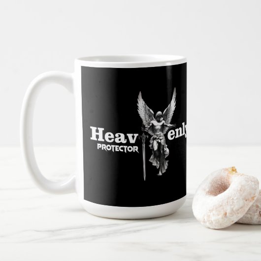 Estampa Anjo - Heavenly Protector - Caneca コーヒーマグカップ (ドーナツ)