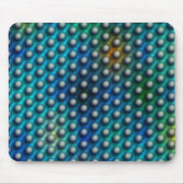 Estampa azul com esferas ou bolinhas マウスパッド (正面)