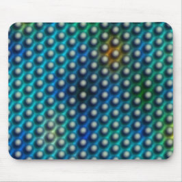 Estampa azul com esferas ou bolinhas マウスパッド