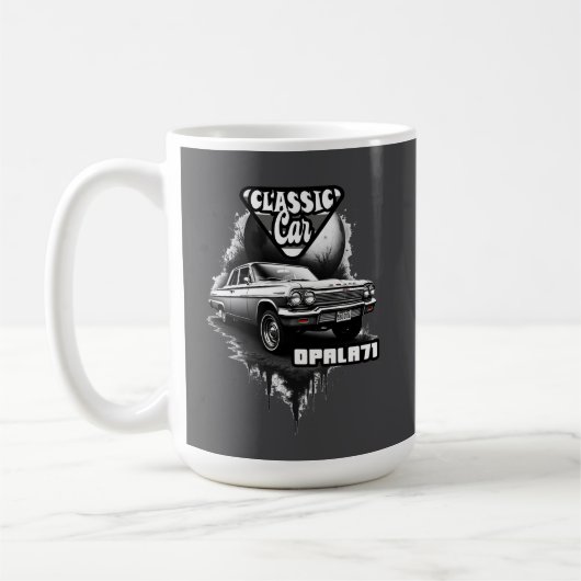 Estampa Carro - Classic Car Opala 71 - Caneca コーヒーマグカップ (左)
