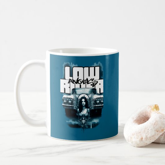 Estampa Carro - Low Rider Angels - Caneca コーヒーマグカップ (ドーナツ)
