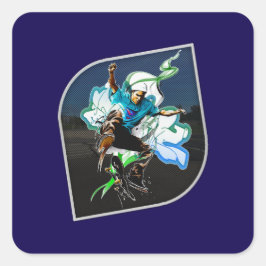 Estampa Esporte - Urban Skater - Adesivo スクエアシール