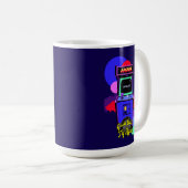 Estampa Game - Retro Arcade Game - Caneca コーヒーマグカップ (正面右)
