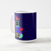 Estampa Game - Retro Arcade Game - Caneca コーヒーマグカップ (正面左)