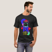 Estampa Game - Retro Arcade Game - Roupas Tシャツ (正面フル)