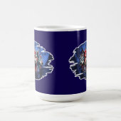 Estampa Graffiti - Cerberus Wolves - Caneca コーヒーマグカップ (中央)
