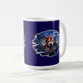 Estampa Graffiti - Cerberus Wolves - Caneca コーヒーマグカップ (正面右)