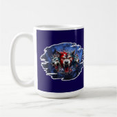 Estampa Graffiti - Cerberus Wolves - Caneca コーヒーマグカップ (左)