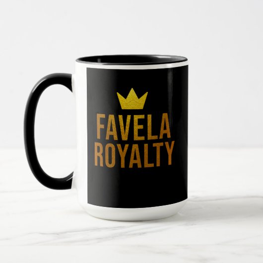 Estampa Hip Hop - Favela Royalty -  マグカップ (左)