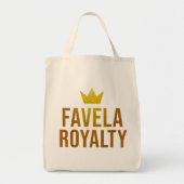 Estampa Hip Hop - Favela Royalty - Bolsa トートバッグ (正面)