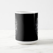 Estampa Hip Hop - Hip Hop Skull Vibes - Caneca コーヒーマグカップ (中央)