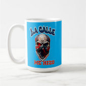 Estampa Hip Hop - La Calle Me Hizo - Caneca コーヒーマグカップ (左)