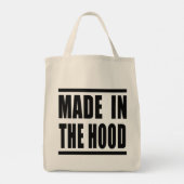 Estampa Hip Hop - Made in the Hood - Bolsa トートバッグ (裏面)