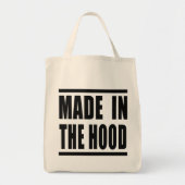 Estampa Hip Hop - Made in the Hood - Bolsa トートバッグ (正面)