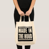 Estampa Hip Hop - Made in the Hood - Bolsa トートバッグ (正面(商品))