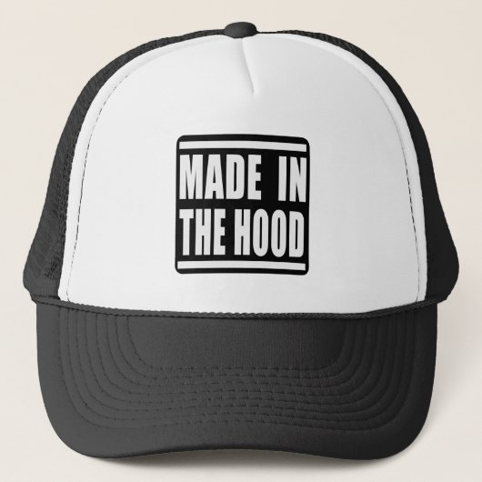 Estampa Hip Hop - Made in the Hood - Bone キャップ (正面)