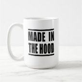 Estampa Hip Hop - Made in the Hood - Caneca コーヒーマグカップ (左)