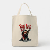 Estampa Hip Hop - Real Hasta La Muerte - Bolsa トートバッグ (裏面)