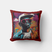 Estampa Hip Hop - Street Graffiti Art - Almofada クッション (正面)