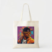 Estampa Hip Hop - Street graffiti art - Bolsa トートバッグ (正面)