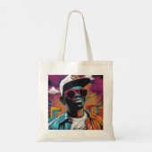 Estampa Hip Hop - Street Graffiti Art - Bolsa トートバッグ (裏面)