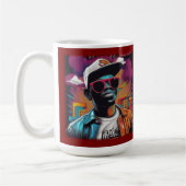 Estampa Hip Hop - Street Graffiti Art - Caneca コーヒーマグカップ (左)