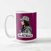Estampa Hip Hop - Strength of Woman - Caneca コーヒーマグカップ (左)