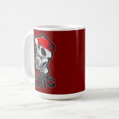 Estampa Hip Hop - Toxic Skull - Caneca コーヒーマグカップ (正面左)