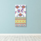 Estampa Indiana キャンバスプリント (インサイチュ (ウッドフロア))