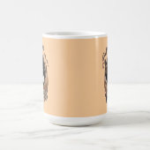 Estampa Moda - Pure Beauty – Caneca コーヒーマグカップ (中央)