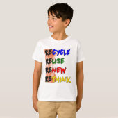Estampa Recicle reutilize renove repense Tシャツ (正面フル)