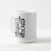 Estampa Rock - I Love 80s Rock’n’Roll – Caneca コーヒーマグカップ (正面左)