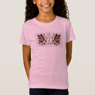 Estampado de Mariposa Monarca Tシャツ