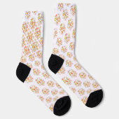 estampado integral te amo  ソックス (右)