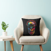 Estampas Hip Hop - Colorful Skull - Almofada クッション (椅子)