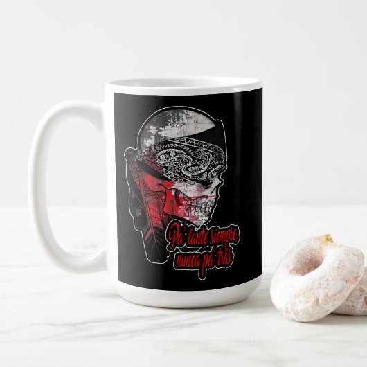 Estampas Hip Hop - Nunca Pa’trás - Caneca コーヒーマグカップ (ドーナツ)